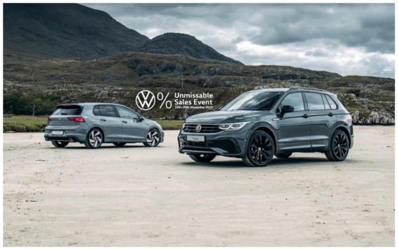 Unmissable New car Sales Event at Michael Moore Volkswagen Portarlington between November 10 and 20