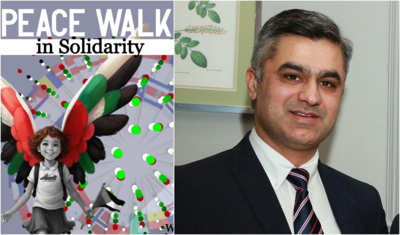 Laois Fianna Fáil Portlaoise candidate backs pro-Palestine Peace Walk