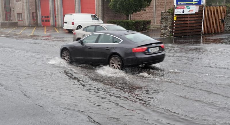 Laois floods rise in 'blink of an eye'
