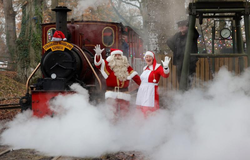All abroad for the Santa train experience in Laois
