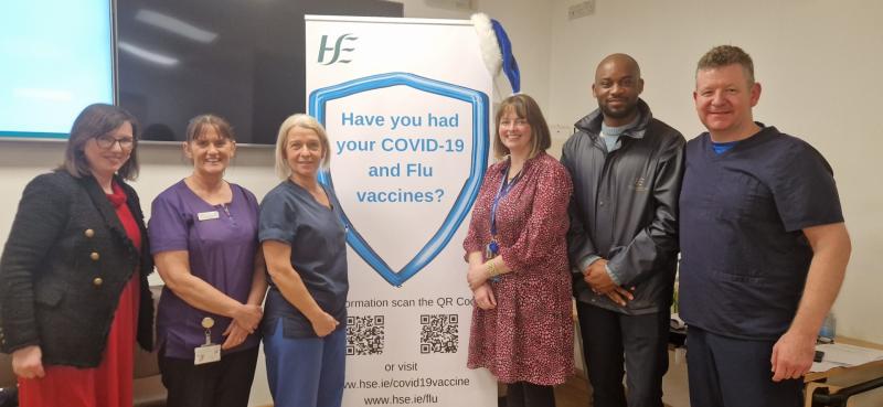 flu covid-19 portlaoise midland regional hospital portlaoise