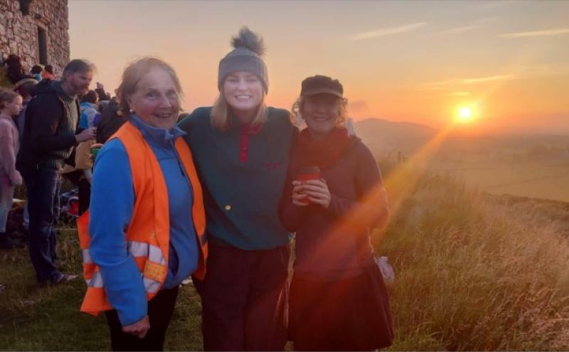 Special Laois Winter Solstice sunrise gathering on Rock of Dunamase