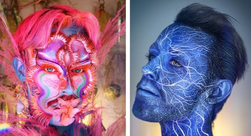 Stunning London art exhibition by Laois celebrity make-up artist