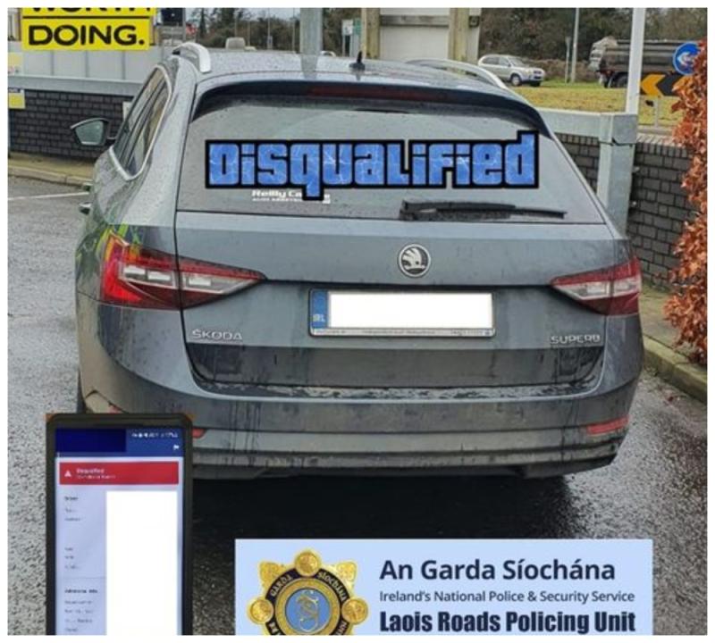 Motorist arrested by Laois Garda&iacute;