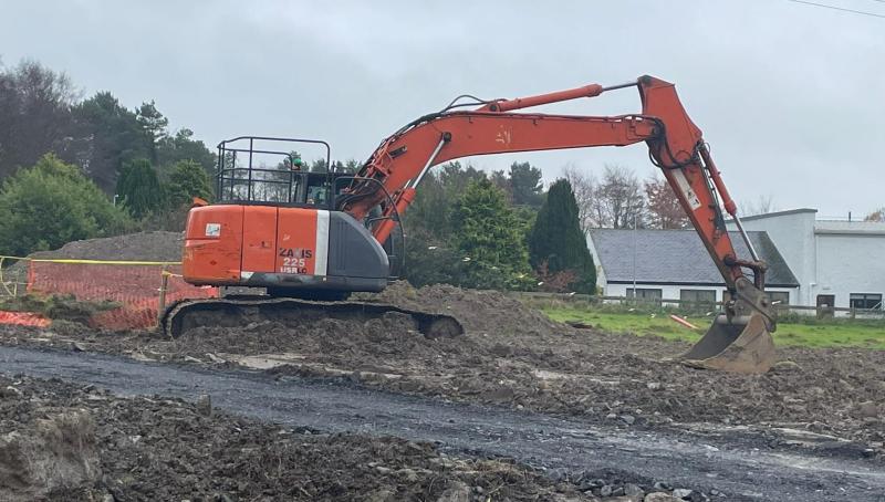 Electric action finally at site of new Laois school in Portlaoise
