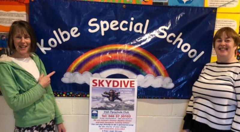 Portlaoise woman takes to the skies to raise funds for Kolbe Special School 