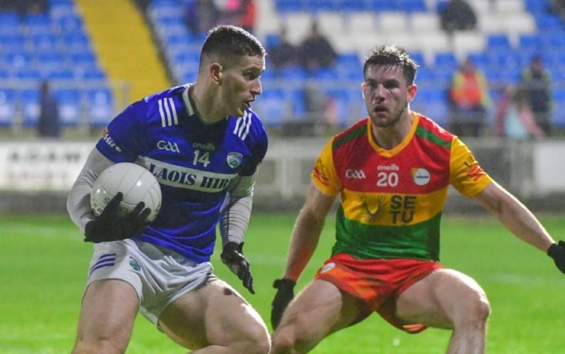 Portlaoise duo Larkin and Swayne grab second-half goals as Laois sink Carlow challenge 