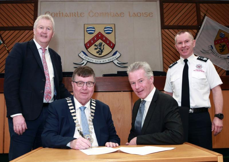 Contract signed for new fire station in Stradbally 