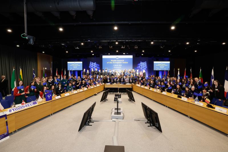 Irish students debate the European Union of the future