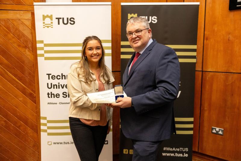 Laois students recognised for academic excellence at TUS Athlone