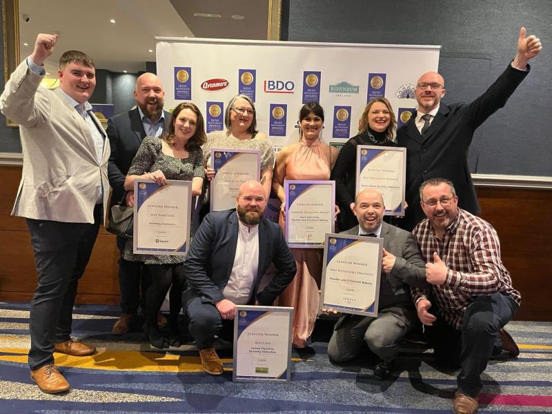 Popular Laois eateries recognised at Irish Restaurant Awards 