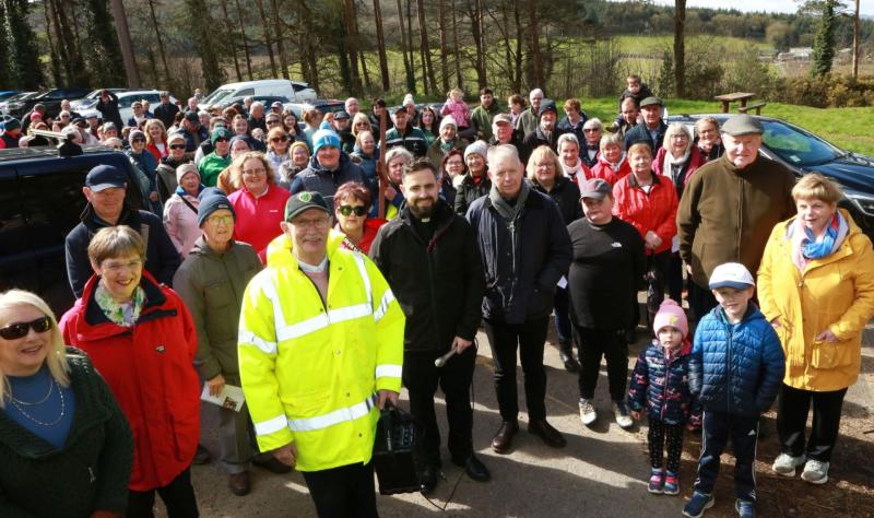 In Pictures: Large crowd gathers in Laois for Good Friday Stations of the Cross