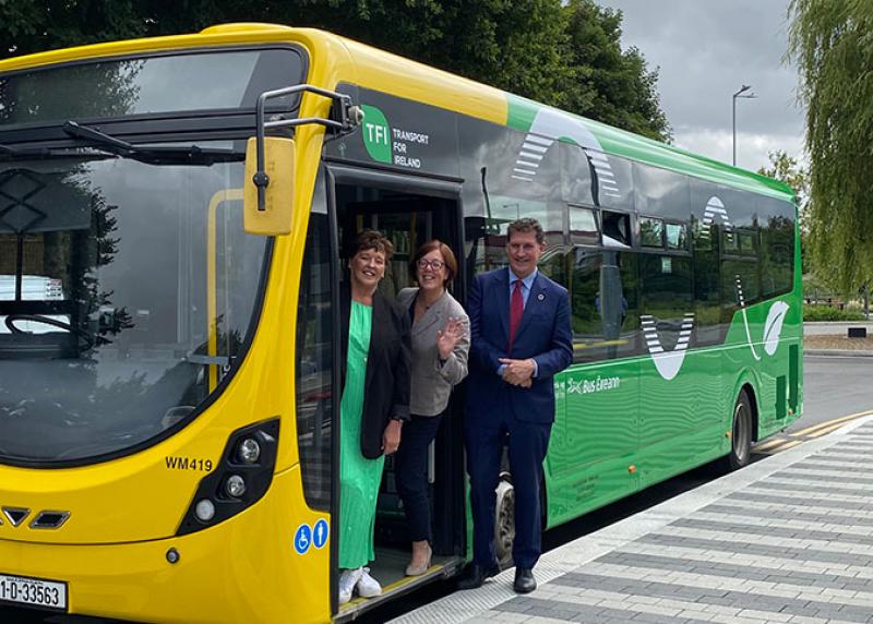 Demand for Carlow bus stops in Laois side of Graiguecullen