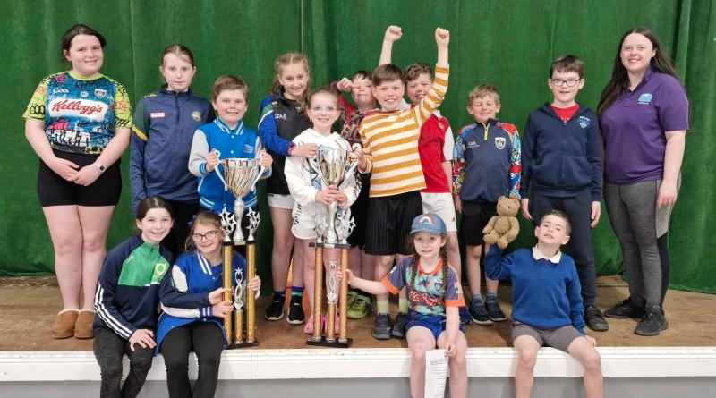 Laois young entertainer wins 'trophy nearly as big as himself'