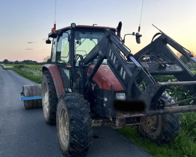 Gardaí issue advice as young teenager found driving tractor in midlands