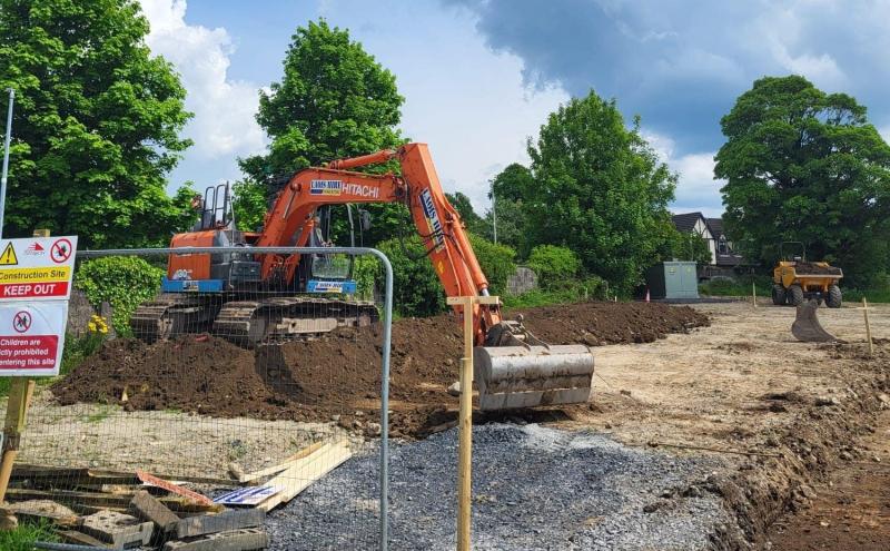 Diggers on-site for long awaited Portlaoise school 