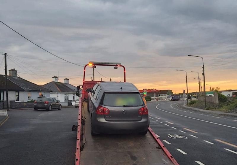 Car seized by Laois gardaí for 'ticking all the wrong boxes'