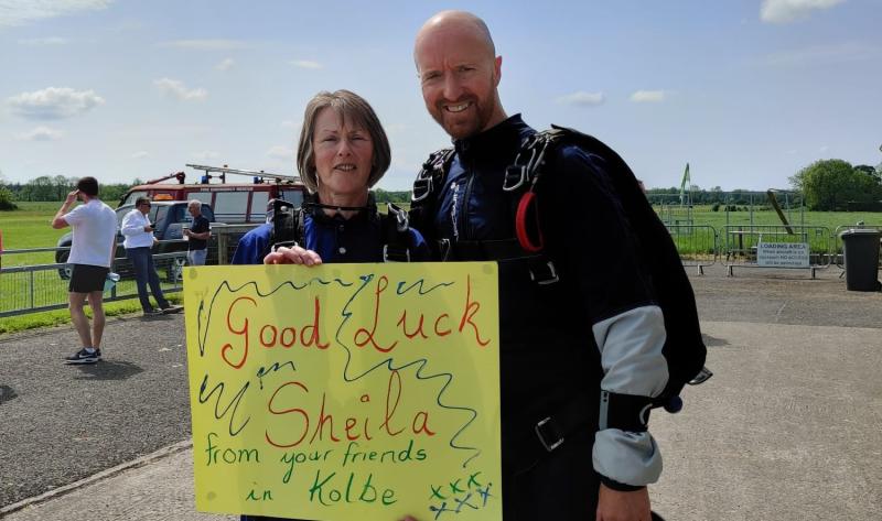 'It was a rollercoaster of emotions' - Portlaoise woman braves skydive 