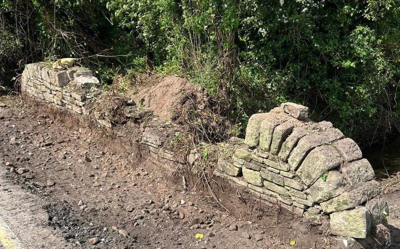 Old bridge discovered in Laois village rebuilt 