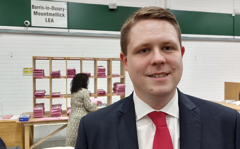 Laois poll topper Fine Gael's Cllr Conor Bergin may be a future TD