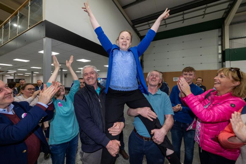Joy and sadness marked the filling of the final seat in the Laois local elections