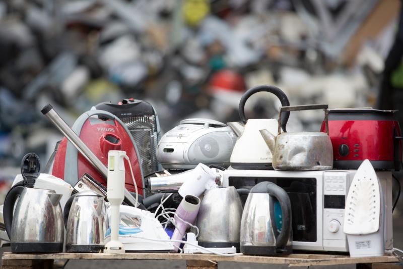 Laois's recycling of electrical waste falls below the national average