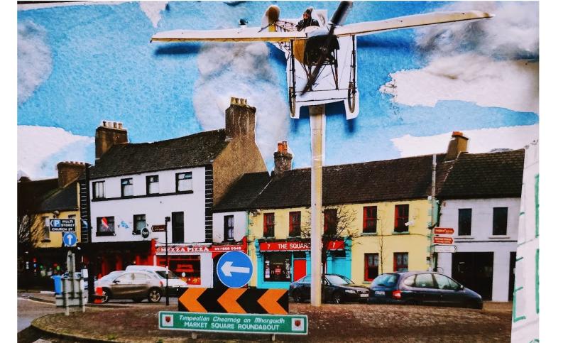 Novel idea for a new airplane sculpture to fly high on Laois roundabout
