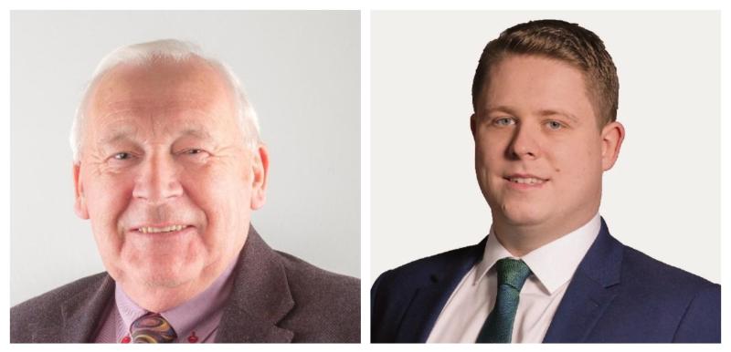 Councillor Seamus McDonald and Councillor Conor Bergin