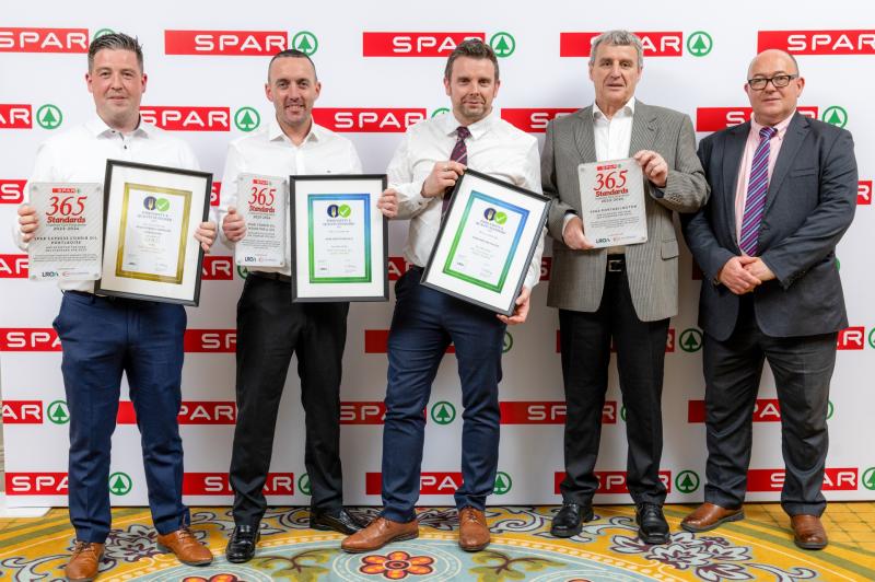 Three Laois SPAR stores receive top accolade for retail excellence