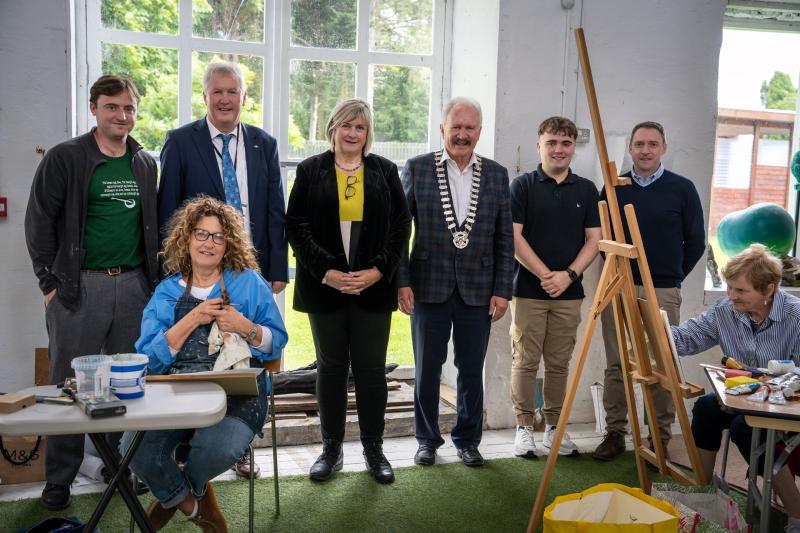 Laois artist shares his talents in annual adult summer arts programme 