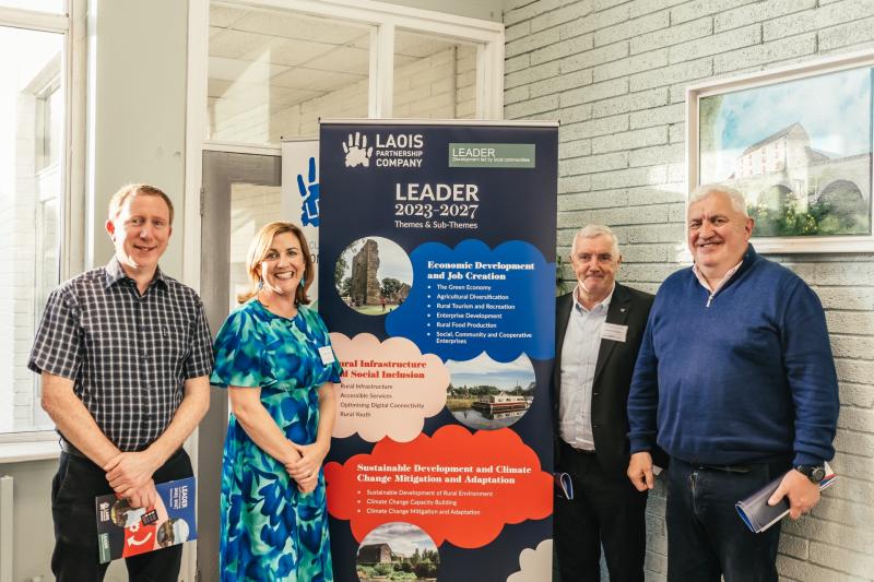 Over €4million boost for rural Laois development under newly launched LEADER scheme