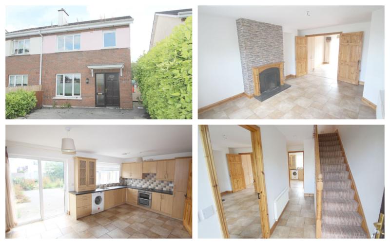 Three-bed semi in Laois town to be sold at public auction 