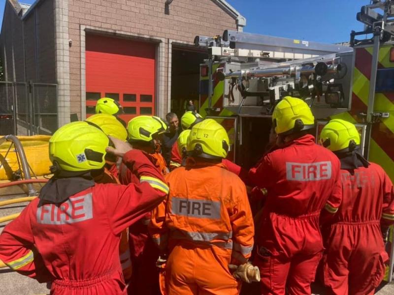 Laois firefighters taking part in recruitment drive 