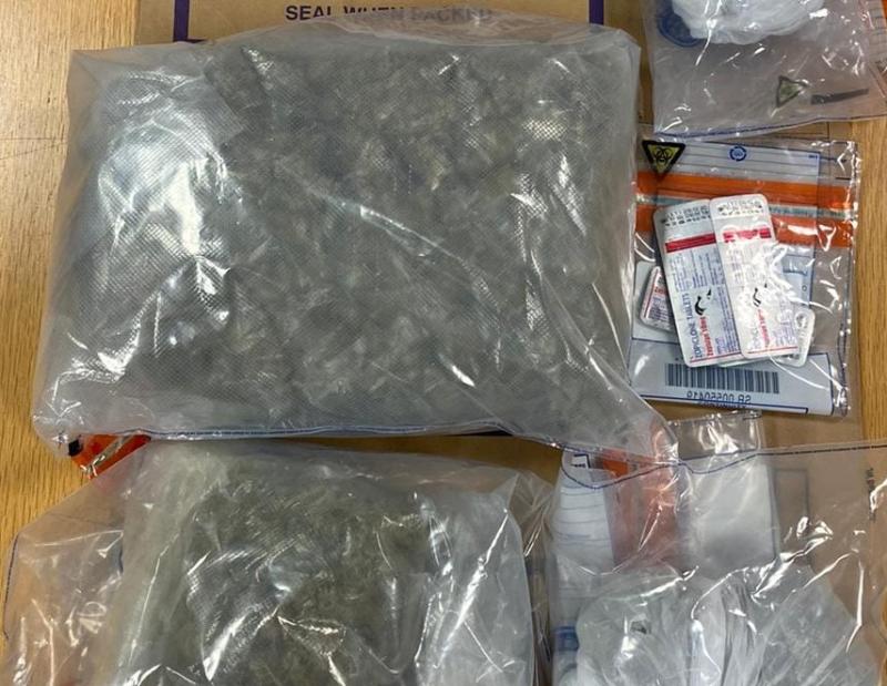 Laois Gardaí release images of over €20,000 in seized drugs 