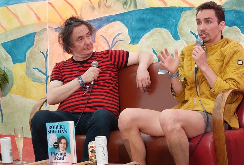 Robert Sheehan in Mindfield with Dylan Moran 