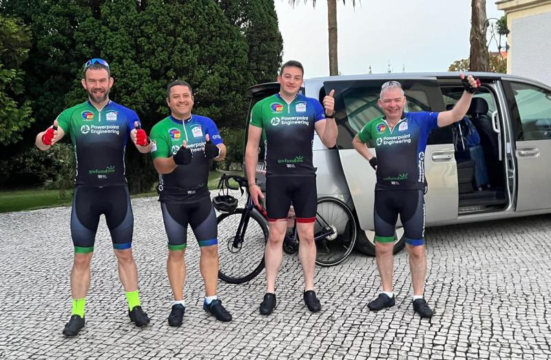 WATCH: Laois lads raise over €30,000 in huge Spanish cycle for Down Syndrome Centre