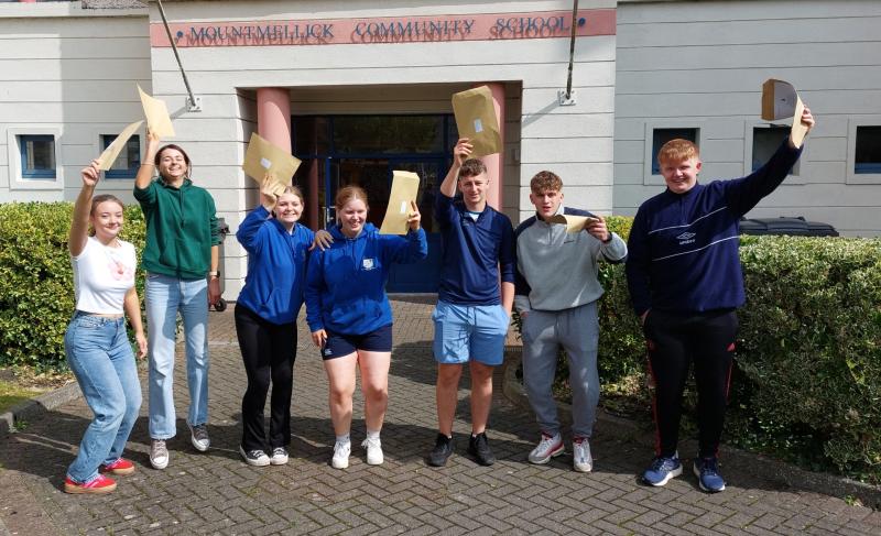 Delight for Laois Leaving Certs in Mountmellick Community School