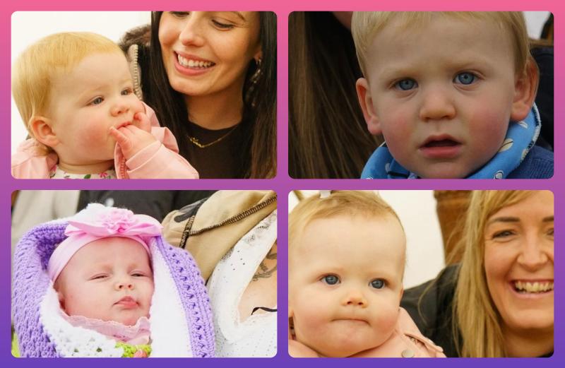 In Pictures- Rosy cheeks at Rosenallis Bonnie Baby Comp