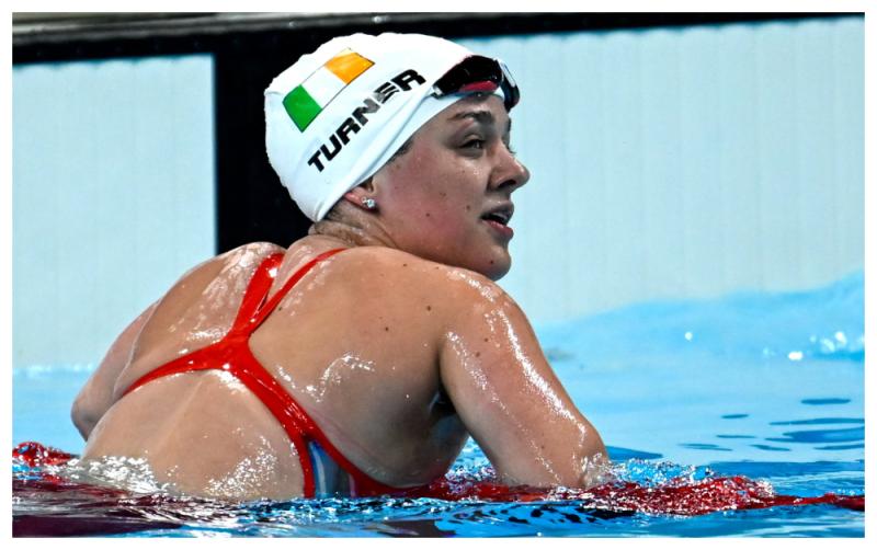 Laois' Nicole Turner takes part in Paralympics 50m Freestyle final
