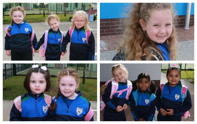 PICTURES: Big smiles in Laois for first day at school in Portarlington