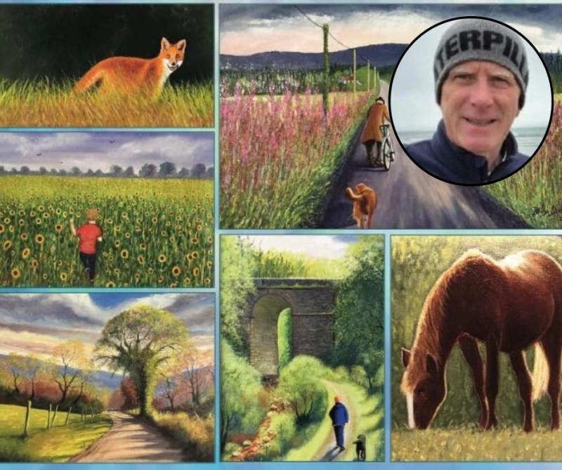 Laois artist's 'Moments in Life' exhibition on display in Mountrath 