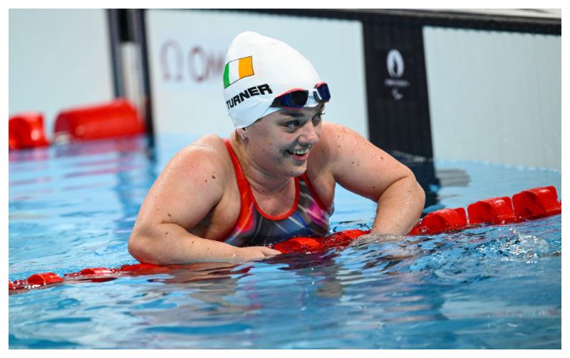 Laois' Nicole Turner misses out on medal in Paralympics 50m Butterfly final