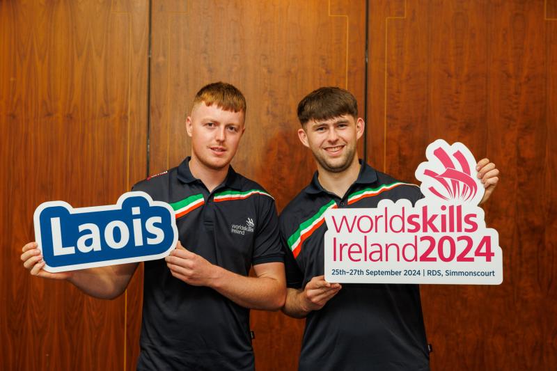 Four young people from Laois competing at WorldSkills Ireland 2024