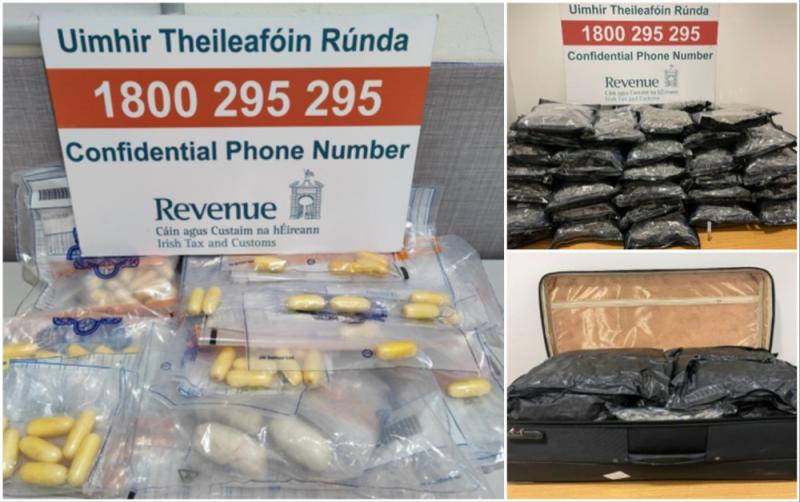 Three arrested as customs seize €1.5 million worth of drugs from Thailand and Brazil at Dublin Airport