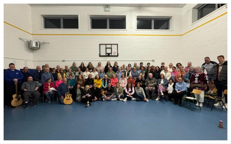 Stradbally Community Choir's first meeting a major hit!