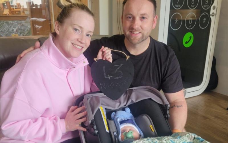 'No place like home' - Laois family return to Killenard home after 6 weeks in hospital