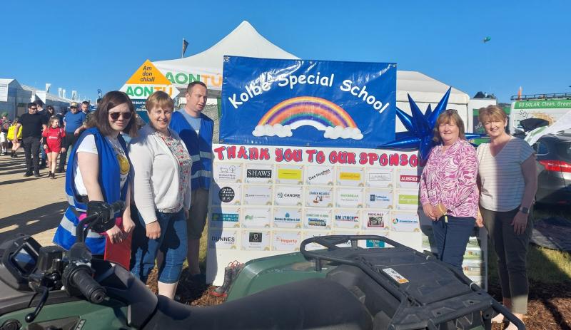 Kolbe Special School in Laois have huge raffle at National Ploughing Championships
