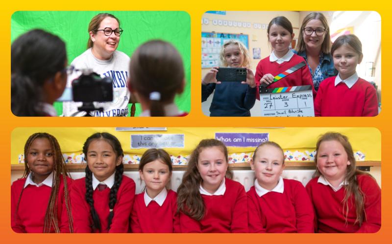 In Pictures: Lights, camera, action as Laois school take to big screen