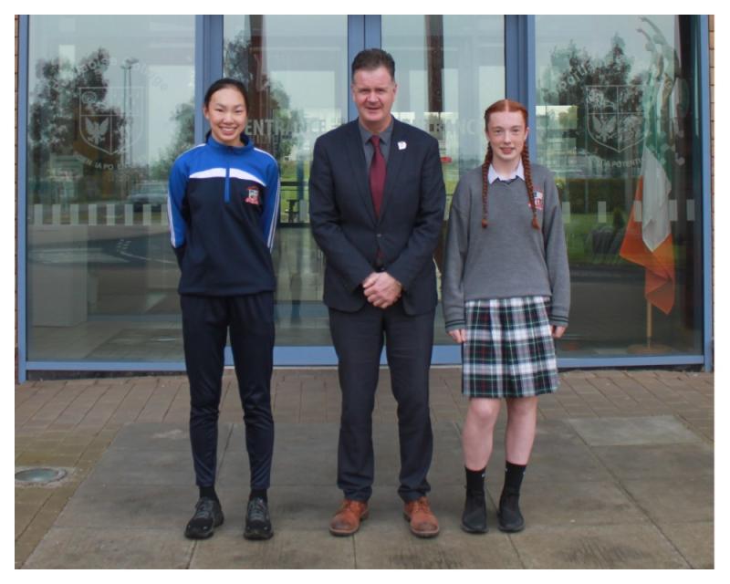 Laois school celebrates as two students make Leinster squads