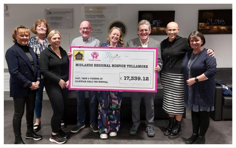 Over €17,000 raised for the creation of a new Midlands Regional Hospice